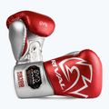 Mănuși de box Rival RS100 Professional red/silver 2