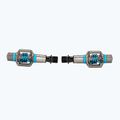 Pedale de bicicletă Crankbrothers Eggbeater 3 light blue/electric blue 3