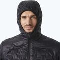 Geacă hibridă pentru bărbați Helly Hansen Lifaloft Hooded Insulator black matte 3