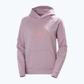 Hanorac pentru femei Helly Hansen Core Graphic Hoodie purple clay 4