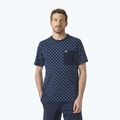 Tricou pentru bărbați Helly Hansen Hudson navy aop