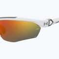 Ochelari de soare pentru bărbați Under Armour Yard Pro matte white/orange multilayer oleophobic 7