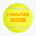 Mingi de tenis pentru copii HEAD Stage 2 3 buc portocaliu 3