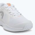 Încălțăminte de tenis pentru femei HEAD Sprint Team 4.0 white/ coral 7