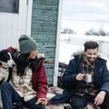 Cămașă pentru bărbați Fjällräven Singi Heavy Flannel black/deep forest 3