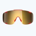 Ochelari de soare  POC Devour prismane red/clarity road/partly sunny gold 2