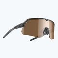 Ochelari de soare  Tripoint 001 Treriksroset TRI-X Polarized shiny black/brown/silver mirror
