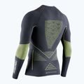 Bluză termică pentru bărbați X-Bionic Energy Accumulator 4.0 charcoal/yellow 2