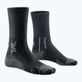 Șosete de alergare pentru bărbați X-Socks Run Perform Crew negru/ cărbune pentru alergare