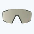 Ochelari de soare SCOTT Shield khaki green/amp white chrome 2