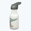 Sticlă turistică pentru copii Klean Kanteen Flip Seal Sport Cap Straw 355 ml dino skate 2