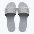 Papuci pentru femei Havaianas You Malta Metallic ice grey 11