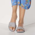 Papuci pentru femei Havaianas You Malta Metallic ice grey 14
