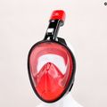 Mască integrală de snorkeling AQUASTIC roșie SMA-01SC 15