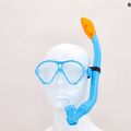 Set de snorkeling pentru copii AQUASTIC Mască + Aripioare + Tub albastru MSFK-01SN 25