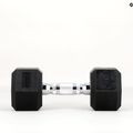 Ganteră cauciucată  TREXO Hex HXD75 7.5 kg 10