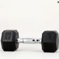 Ganteră cauciucată  TREXO Hex HXD50 5 kg 11