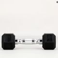 Ganteră cauciucată TREXO Hex HXD25 2.5 kg 11