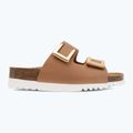 Șlapi de damă Scholl Montery 2 Straps Ad Med cognac 2