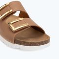 Șlapi de damă Scholl Montery 2 Straps Ad Med cognac 7