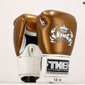 Top King Muay Thai Muay Thai Muay Thai Empower mănuși de box alb TKBGEM-02A-WH-GD-10 7