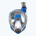 Masca facială completă pentru snorkeling Cressi Komodo Full Face blue/black 4