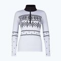 Bluză termoactivă pentru femei Newland Groenlandia Half Zip white/black 5