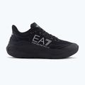 Încălțăminte EA7 Emporio Armani Wave Cracking full black / silver 8