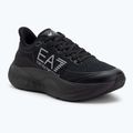 Încălțăminte EA7 Emporio Armani Wave Cracking full black / silver