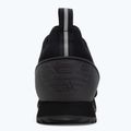 Încălțăminte EA7 Emporio Armani Black & White Suede triple black micropunch 6