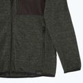 Bluză fleece pentru bărbați CMP 35H3907 Melange Knitted forest melange/black/ferrari red 3
