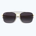 Ochelari de soare Ray-Ban RB3588 black gold/grey 3