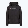 Bluză pentru bărbați Champion 22025 Sweatshirt Hoodie FZ black