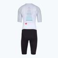 Combinezon de ciclism pentru femei Castelli Free Sanremo 3 SS in white/black 2