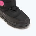Ghete de zăpadă pentru copii Geox Willaboom ABX black / fuchsia 7