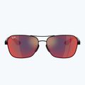 Ochelari de soare Ray-Ban Rb8336M Scuderia matt black/dark grey mirror blue/red 2