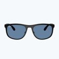 Ochelari de soare Ray-Ban RB4468 Polarized Lenses matte sand black/blue polarized 2
