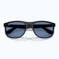 Ochelari de soare Ray-Ban RB4468 Polarized Lenses matte sand black/blue polarized 3