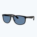 Ochelari de soare Ray-Ban RB4468 Polarized Lenses matte sand black/blue polarized 4