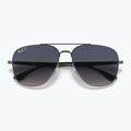 Ochelari de soare Ray-Ban RB3683 brass/blue grey polarized 3