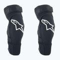 Apărători de ciclism pentru genunchi Alpinestars A-Impact Plasma Elite Knee black/white