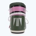 Ghete de zăpadă pentru femei  Moon Boot Icon Low Space Racing forest green/silver/pink 6