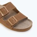 Papuci pentru femei  Genuins Hawaii Oiled Leather clay 7