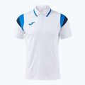 Tricou de tenis pentru bărbați Joma Terra Polo white/royal