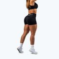 Pantaloni scurți de antrenament pentru femei NEBBIA Strong Beauty black 2