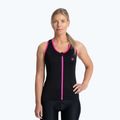 Tricou de ciclism pentru femei Rogelli Abbey Tank Top W black / pink