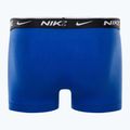 Boxeri pentru bărbați Nike Everyday Cotton Stretch Trunk 3Pk UB1 obsidian / game royal / negru 9