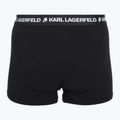 Boxeri pentru bărbați KARL LAGERFELD Logo Trunk 3 perechi black 3