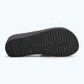 Papuci pentru femei Calvin Klein YW0YW01725 Beach Wedge Slide Canvas triple black 4