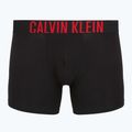 Boxeri Calvin Klein 000NB3609A Boxer Brief 3 perechi black w/oatmeal logo/black w/age 4